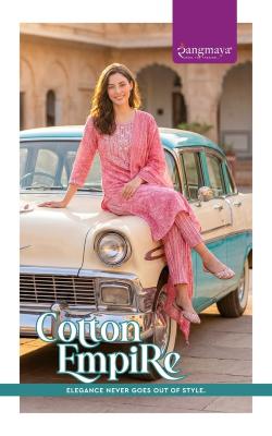 Rangmaya cotton empire wholesale designer kurtis and gowns